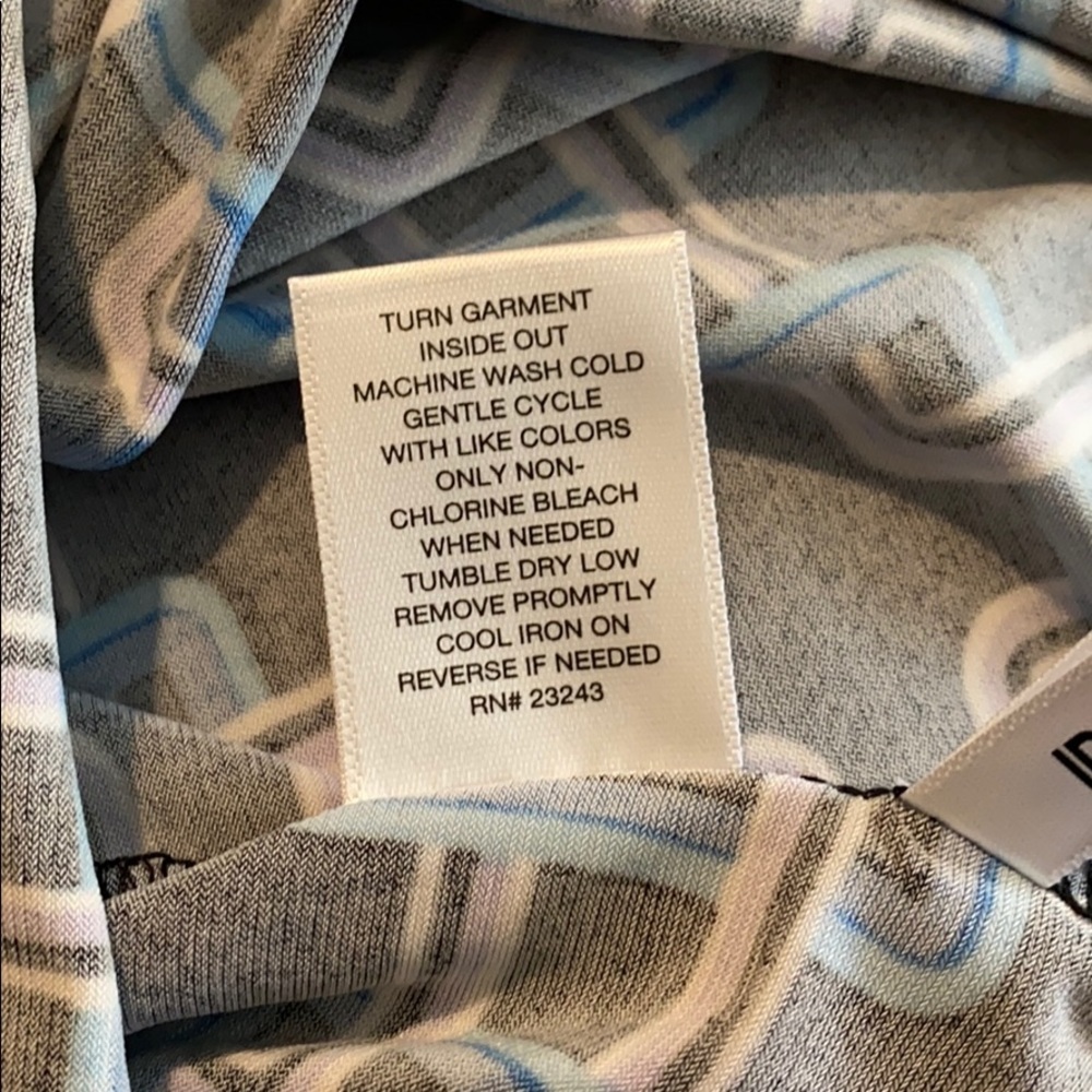 NWOT New York and Company Tie Neck shirt - Picture 6 of 6